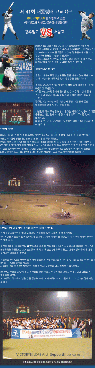 제41회 대통령배 고교야구
